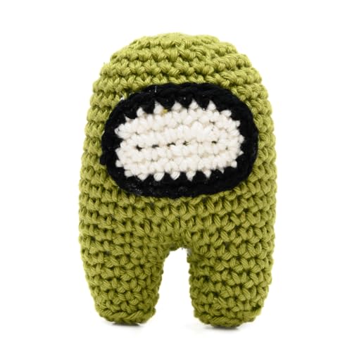 Among Us Tripulante Verde em Amigurumi