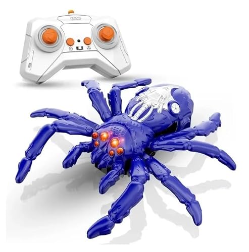 Aranha RC Sobe Paredes com LED