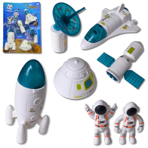 Astronauta Brinquedo Nave Foguete Estação Espacial