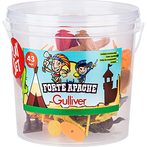 Balde Forte Apache com 43 Peças