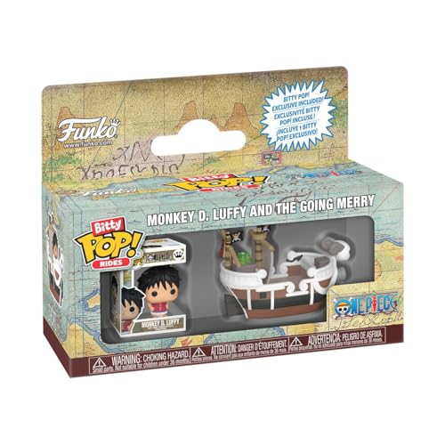 Bitty POP! Rides One Piece - Monkey D. Luffy e Going Merry (Edição Dupla)