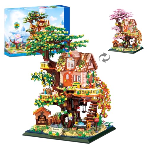 Blocos de Montar Casa na Árvore 3196 Peças