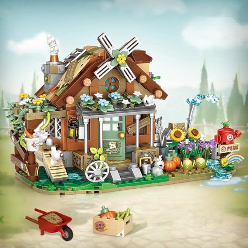 Blocos de Montar Construção Casa na Árvore Brinquedos Infantil (899 Peças)