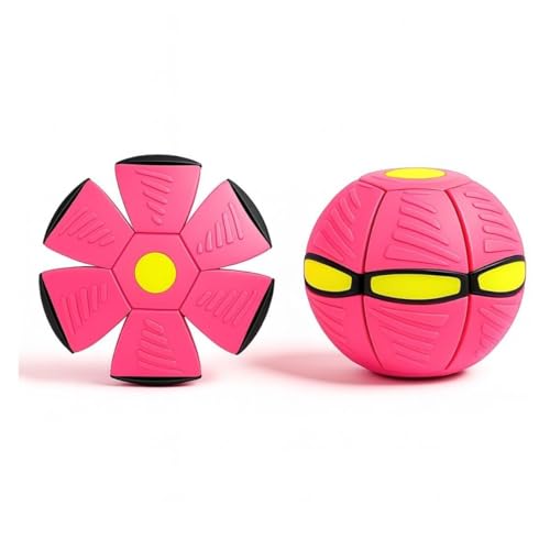 Bola Mágica Disco Voador Pet Rosa