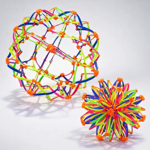 Bola Mágica Expansível Colorida que Abre e Fecha 13 a 25cm