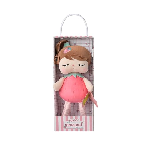 Boneca Angela Frutas Moranguinho 33CM, Metoo