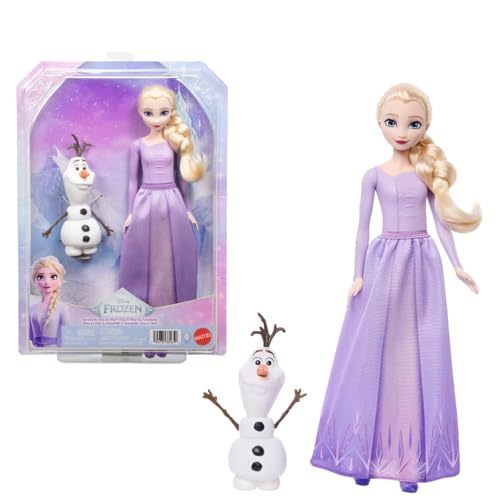 Boneca Princesa Elsa com Mascote