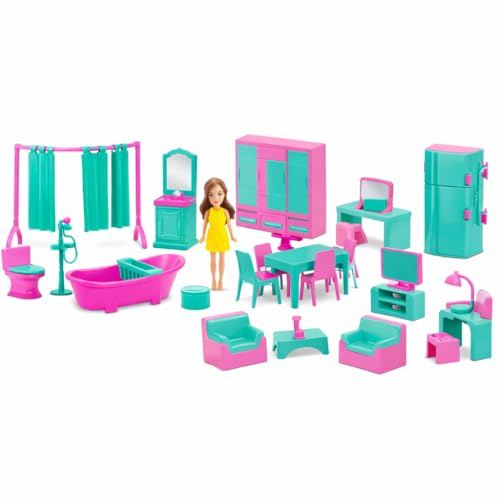 Bonecas Miniaturas para Casas de Boneca