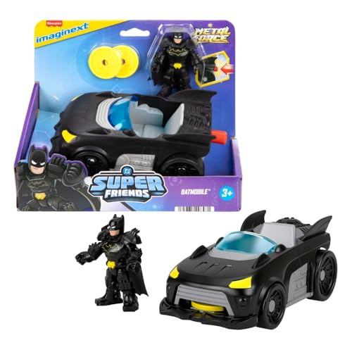 Boneco Batman e Veículo DC Comics Imaginext Mattel
