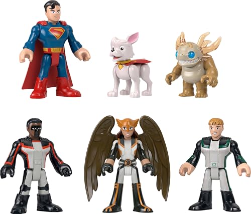 Boneco Superman Gangue Justiça DC Comics Imaginext Mattel