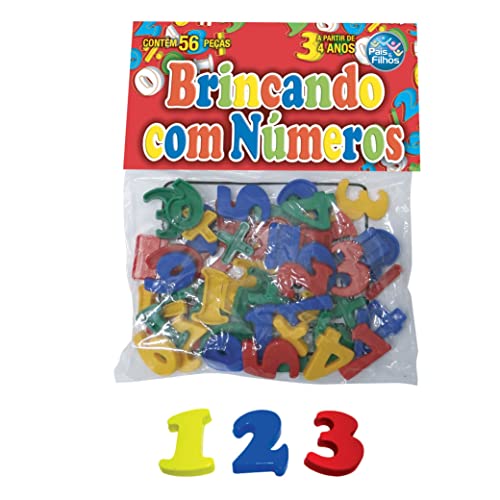 Brincando Com Números Pais & Filhos - 56 Peças