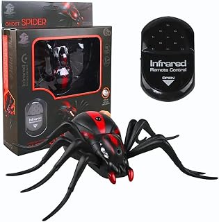 Brinquedo Aranha Spider Controle Remoto Infravermelho C/Luz CBS0376 - Castela