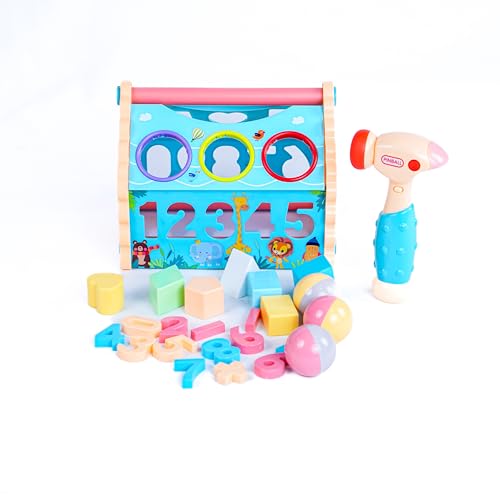 Brinquedo de Martelar com Sons e Formas