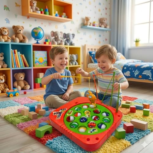 Brinquedo de Pesca Musical com Sons