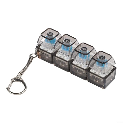 Chaveiro Fidget Toy Teclado RGB com LED