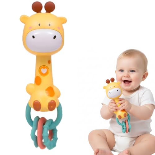 Mordedor Girafa Infantil com Luz e Som