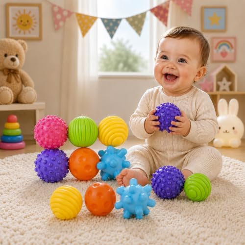 Brinquedos de Apertar/Morder (texturas)