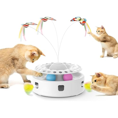 Brinquedo Interativo 3 em 1 para Gatos