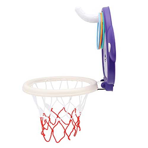BSTiltion Mini cesta de basquete eletrônica com marcador, 35 x 33 cm