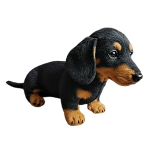 Cachorro Dachshund Salsicha de Pelúcia 22cm