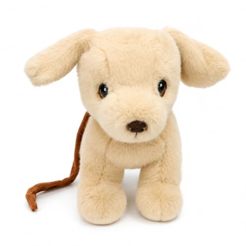 Cachorro De Pelúcia Filhote Puppy Pet 26cm (Bege)