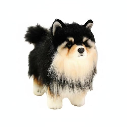 Cachorro de Pelúcia Realista Sorrindo 35x25cm