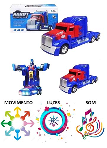 Caminhão Vira Robô Transformers