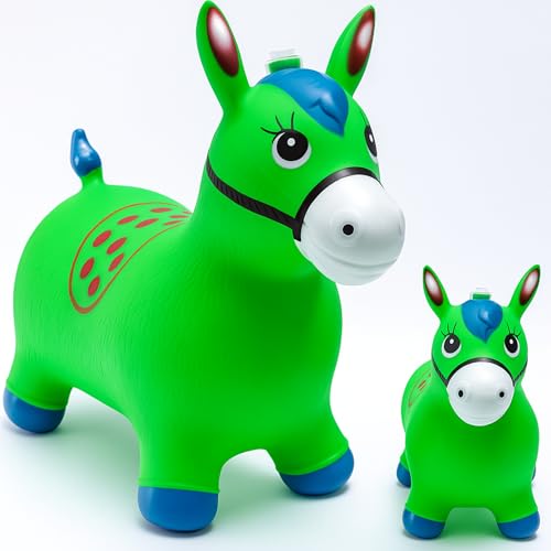 Cavalinho Upa Upa Pula Pula Musical Verde