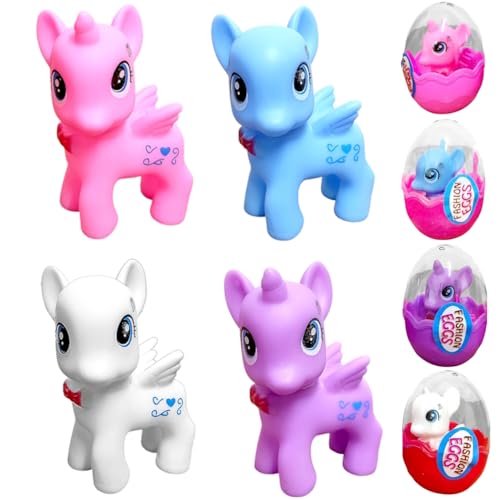 Coleção Mini Pôneis com 4 Unidades