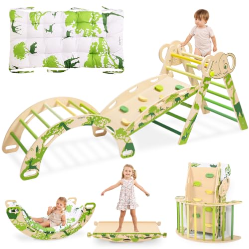 Conjunto de Escalada Montessori 8 em 1