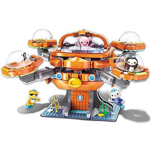 Conjunto de Tijolos Octopod Castle Playset 698 Unidades