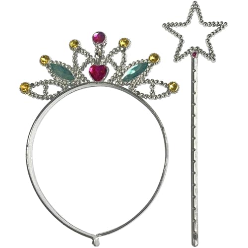 Coroa Tiara e Varinha Make