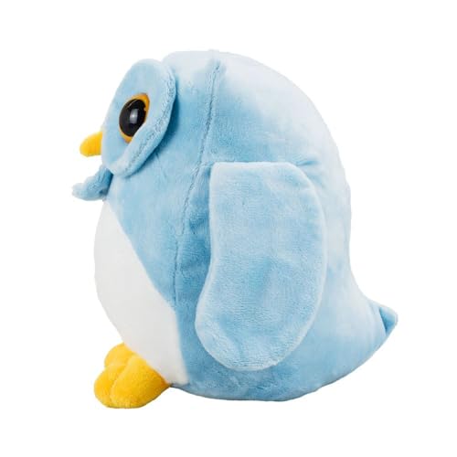 Coruja Azul Olhos Grandes 18cm - Pelúcia BBL1553SA-F(AZUL)