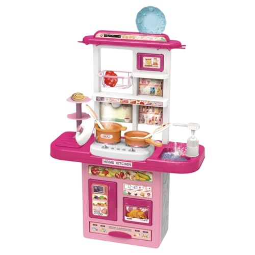 Cozinha Infantil Completa com Som e Água Roxa