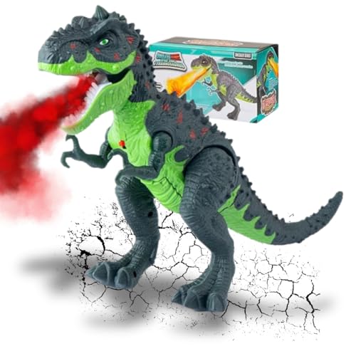 Dinossauro Rex que Anda, Emite Rugido e Solta Fumaça