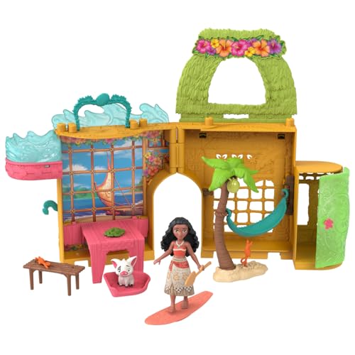 Disney Princesa Conjunto de Brinquedo Castelo Moana Empilhável