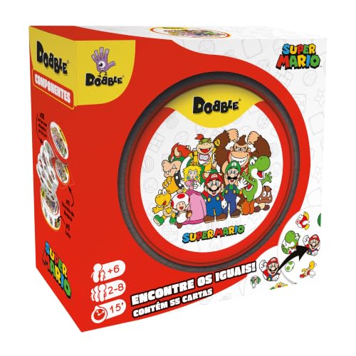 Dobble Super Mario Jogo de Cartas