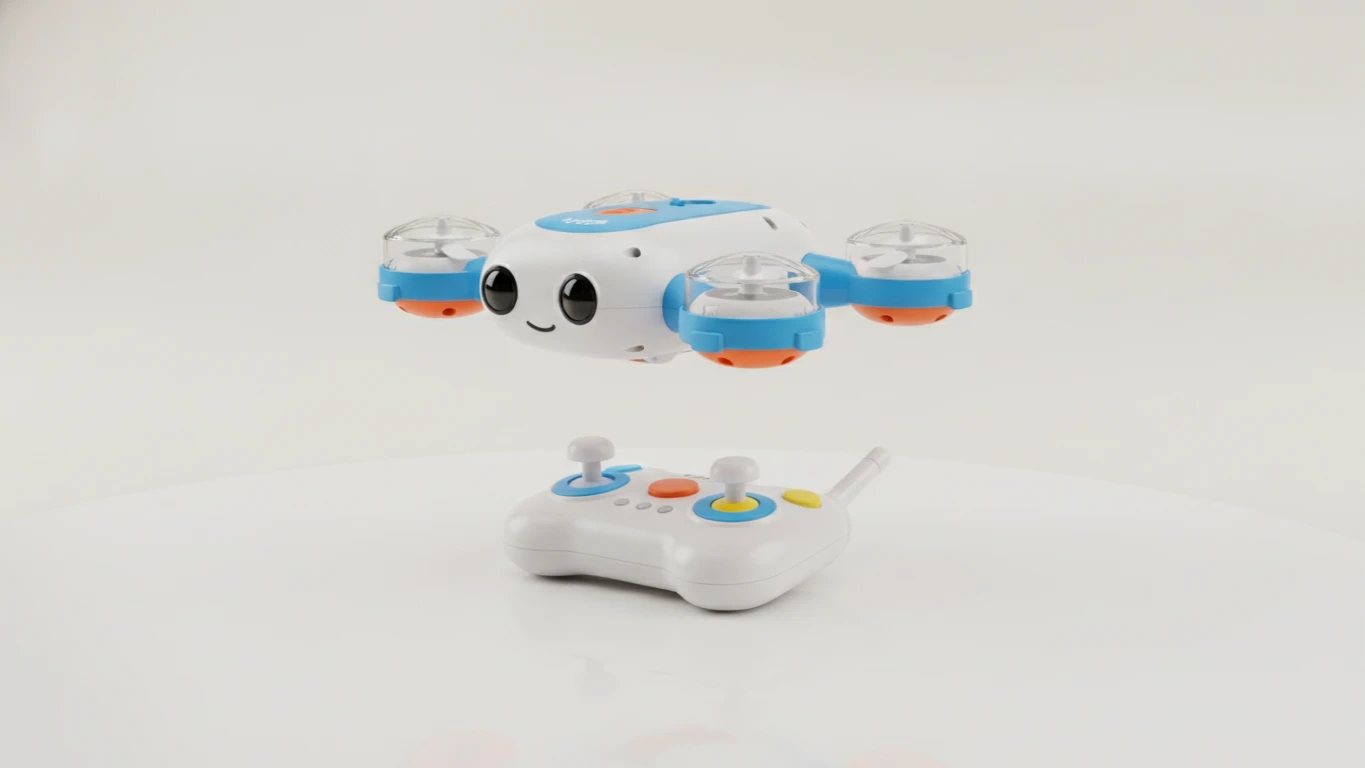 Drone Infantil com Controle Simples