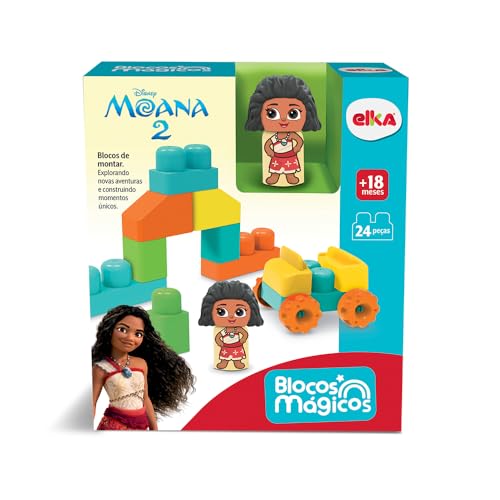 Elka Blocos Mágicos Moana