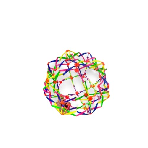 Esfera Mágica Expansível, Brinquedo para Lançar, Bola que Abre e Fecha