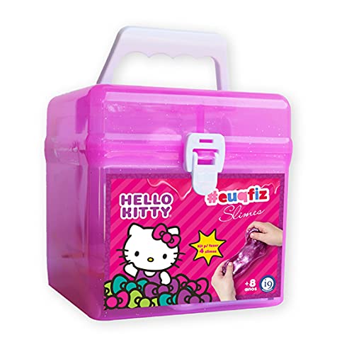 Fábrica de Slimes da Hello Kitty euqfiz i9 Brinquedos