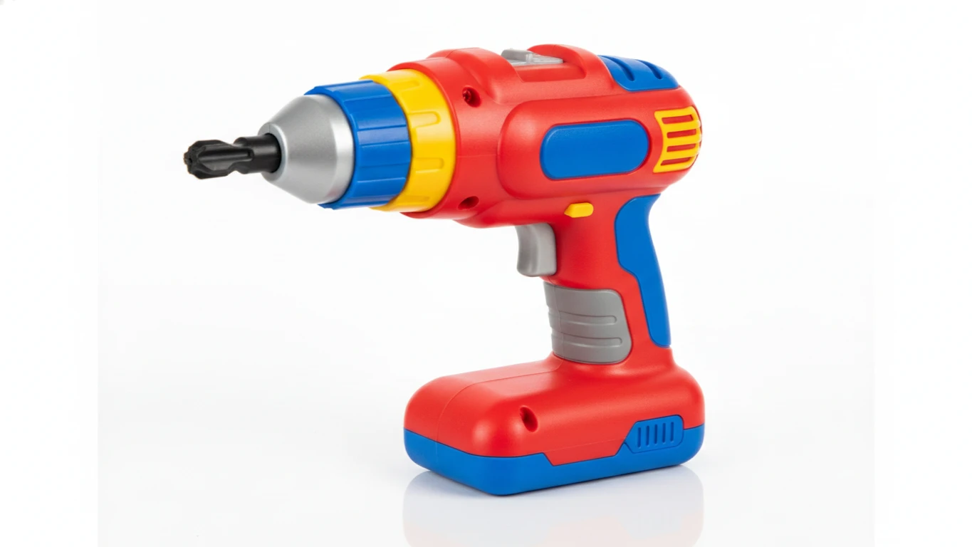 Ferramenta de Brinquedo Eletrônica com Sons Reais