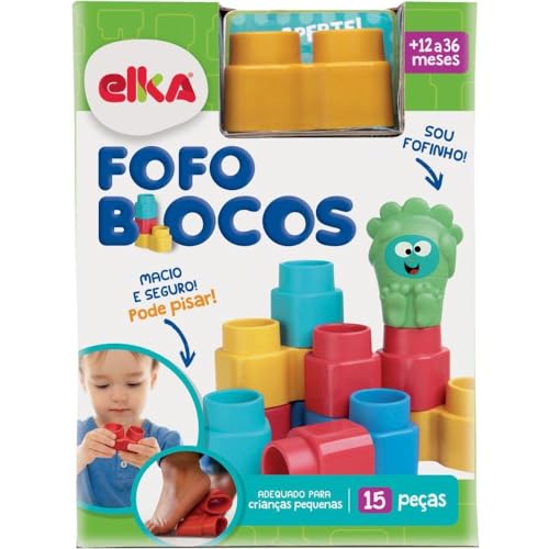 Fofo Blocos 15 Peças