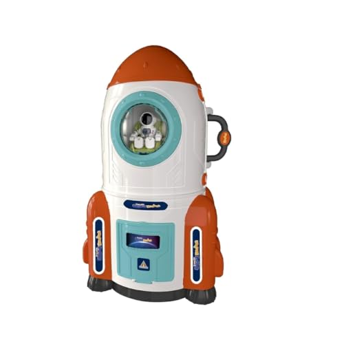 Foguete Espacial com Acessórios