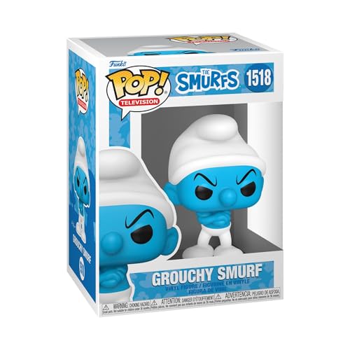 Funko Pop! Smurfs - Smurf Ranzinza Colecionável