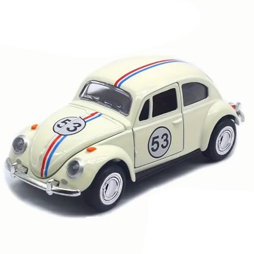 Carrinho Fusquinha Herbie 53 Metal