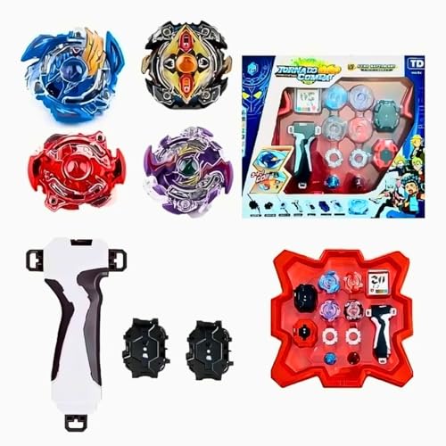 Kit Beyblade com Arena e Lançadores