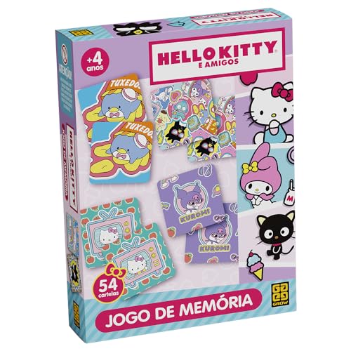 GROW Jogo de Memória Hello Kitty e Amigos