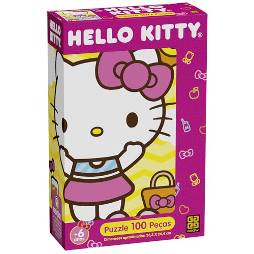 GROW Quebra-Cabeça 100 Peças Hello Kitty