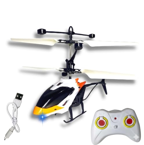 Helicóptero De Controle Remoto Recarregável Brinquedo Voa de Verdade